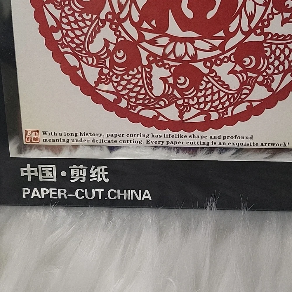 Chinese Papercut display Frame/Wall Art
